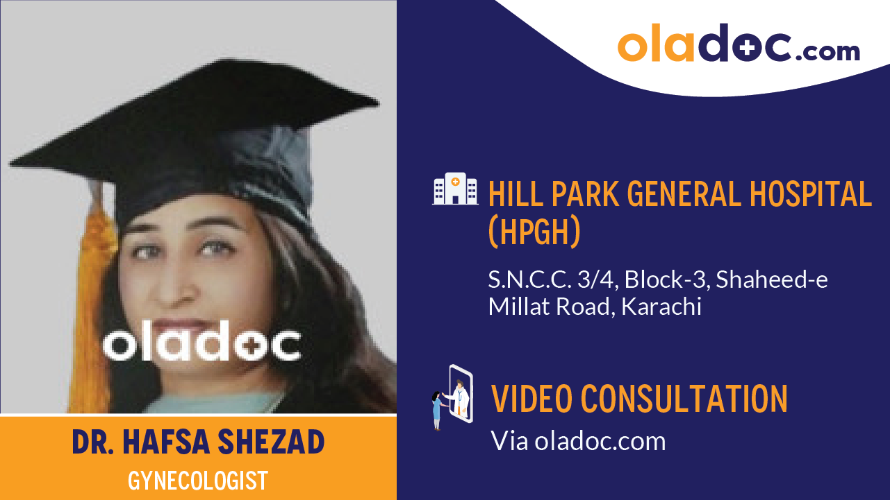Practice locations of Dr.Hafsa Shezad